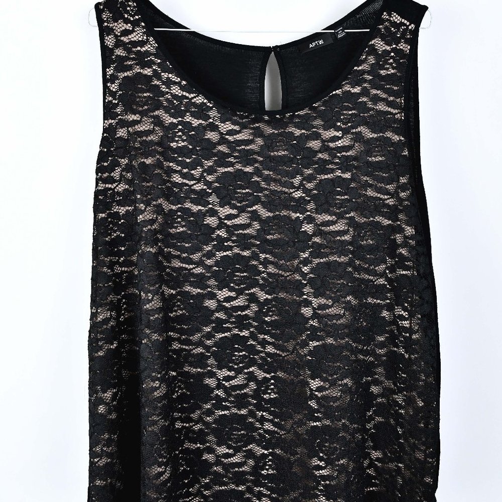 Apt 9--Black/Tan Shell--Size 2X